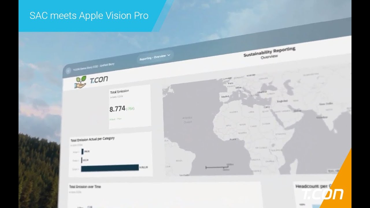 T.CON hands-on: SAP Analytics Cloud meets Apple Vision Pro