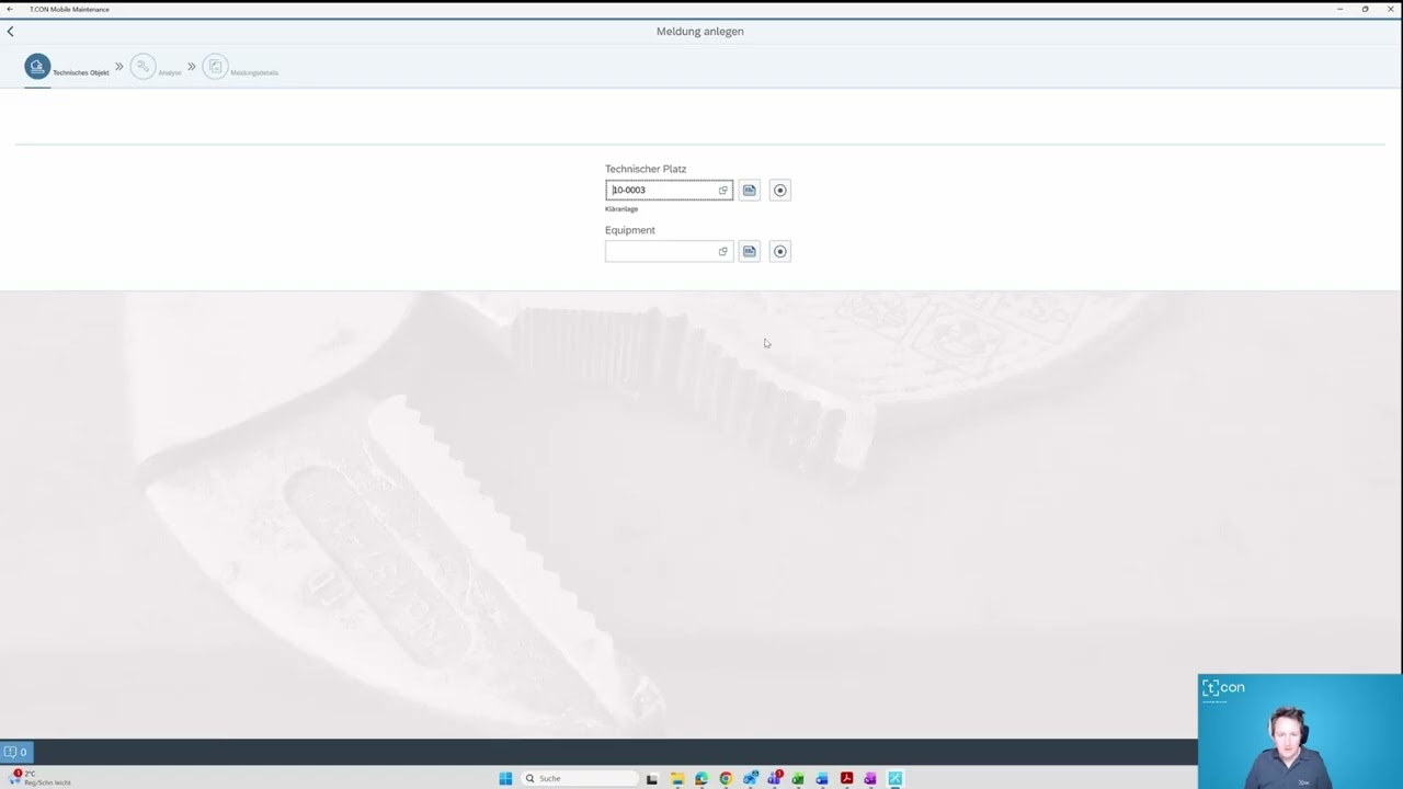 MAINTENANCE SUITE - Adhoc Anlage von Störmeldungen: Störmeldungen digital und mobil erfassen
