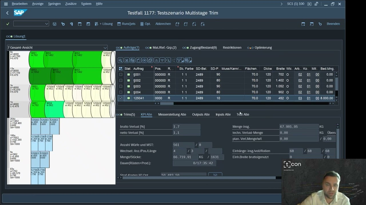Multistage Optimierung schneidrelevanter Fertigungsstufen - TRIM SUITE