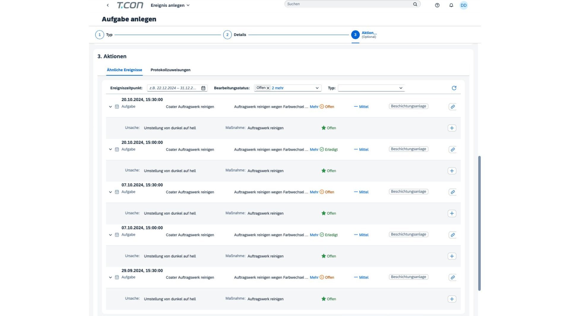Enterprise Logbook Produkt Preview 3