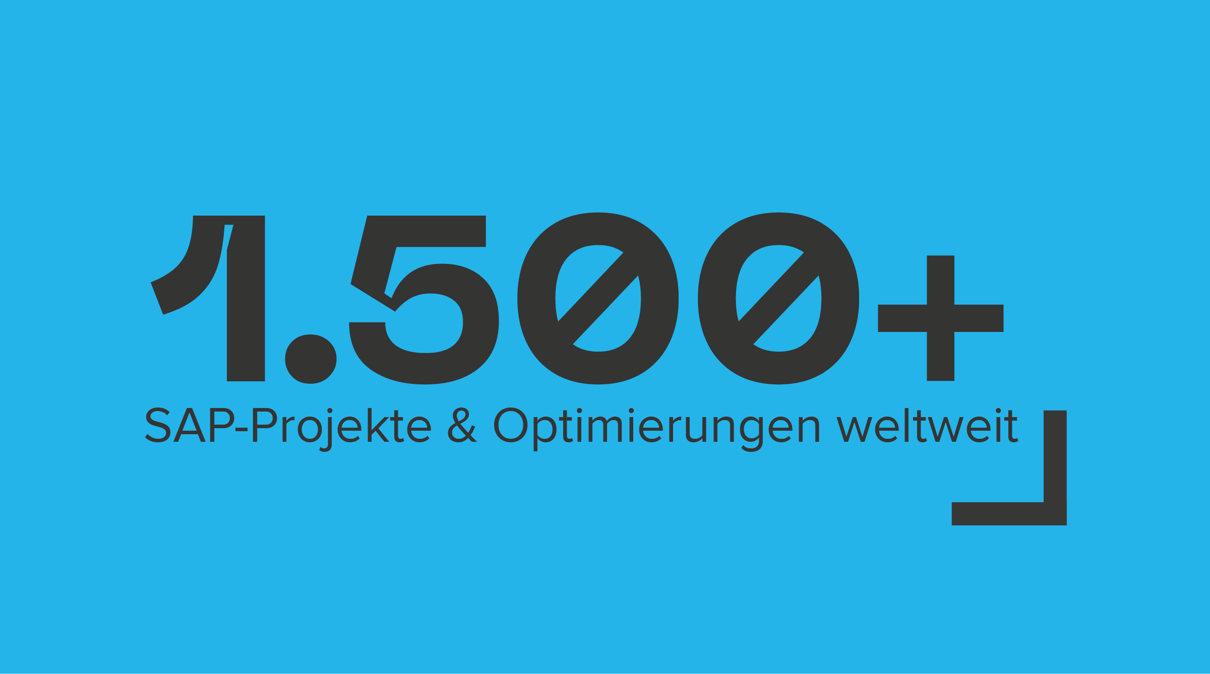 Bild 1.500 SAP Projekte