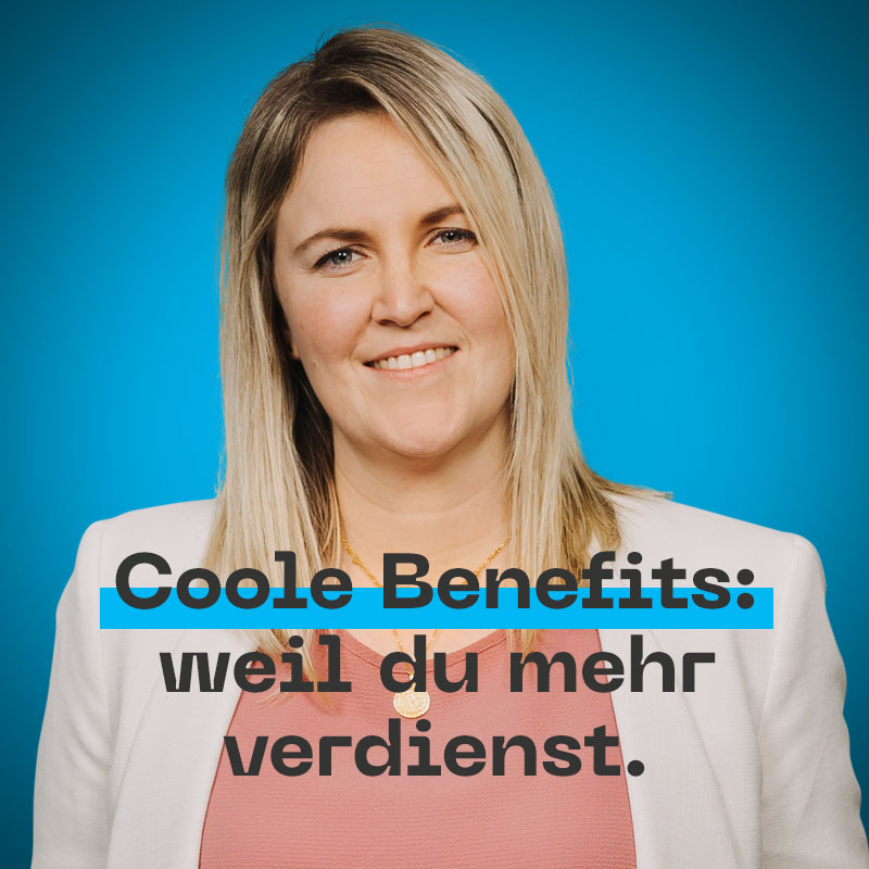 Kollegin berichtet über Benefits bei TCON